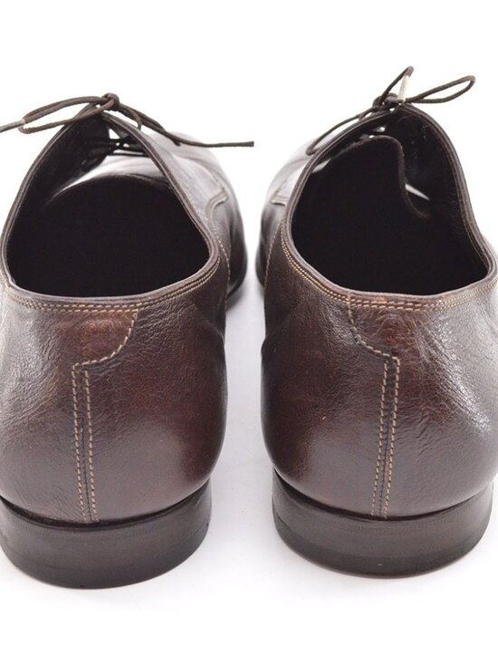 Men Fratelli Rossetti Brown Plain Toe Derby Oxford 10 M